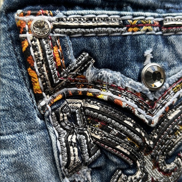 Rock Revival Jean shorts tag size 30 - Picture 6 of 16